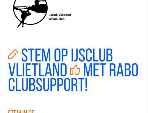 Stem op IJsclub Vlietland bij Rabo ClubSupport