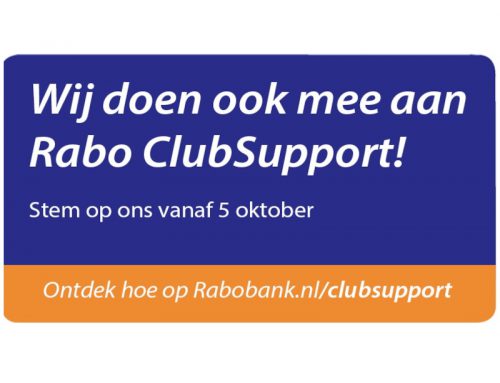 Stem op ons bij Rabo ClubSupport!